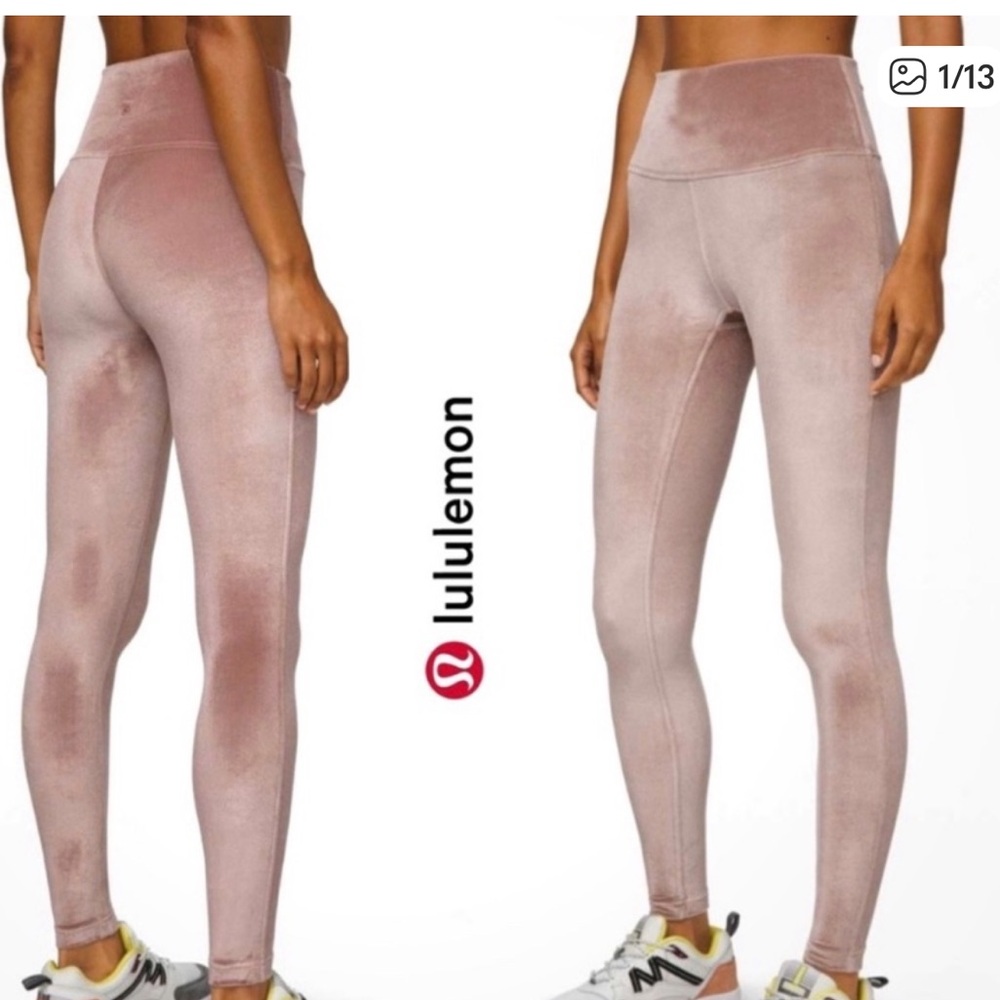 lululemon Velvet Wunder Lounge Highrise Leggings